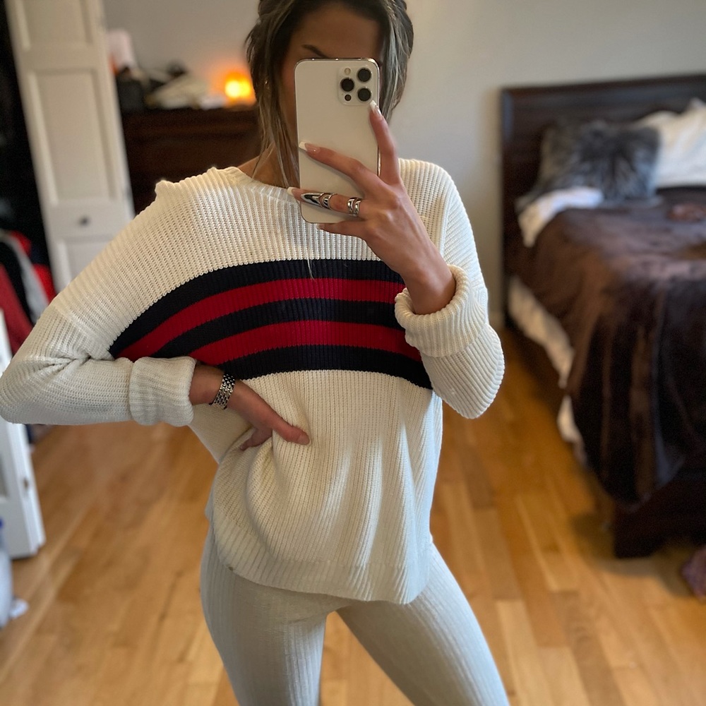 Oversized Stripped Sweater